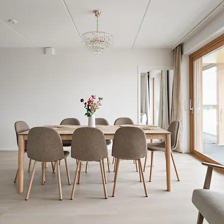 Grand 127m2 - 3bdr - Sauna Apartamento *